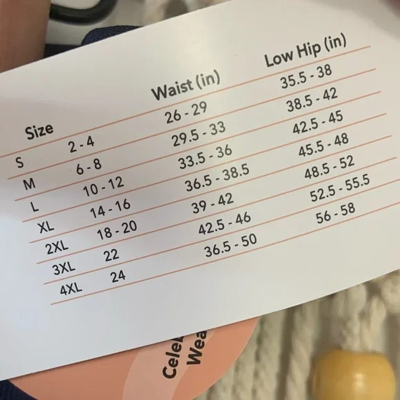 SHAPERMINT Women’s High Waisted Shaping Smoothing Leggings Navy Blue Size 2XL - Picture 8 of 12